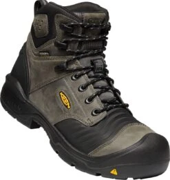 Keen Utility: Men's 1023387 Magnet Black Portland 6" Carbon Fiber Waterproof EH Work Boot -Work Shoe Store 04709abb89772cc1998a18be0ad36fa1 2
