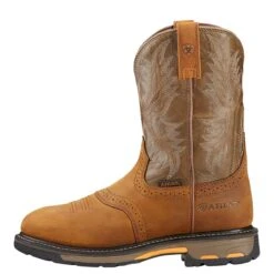 Ariat Boots 10001188 Men's Pull On Workhog Cowboy Boots 9 Ariat Boots 10001188 Men's Pull On Workhog Cowboy Boots -Work Shoe Store 10001188 side