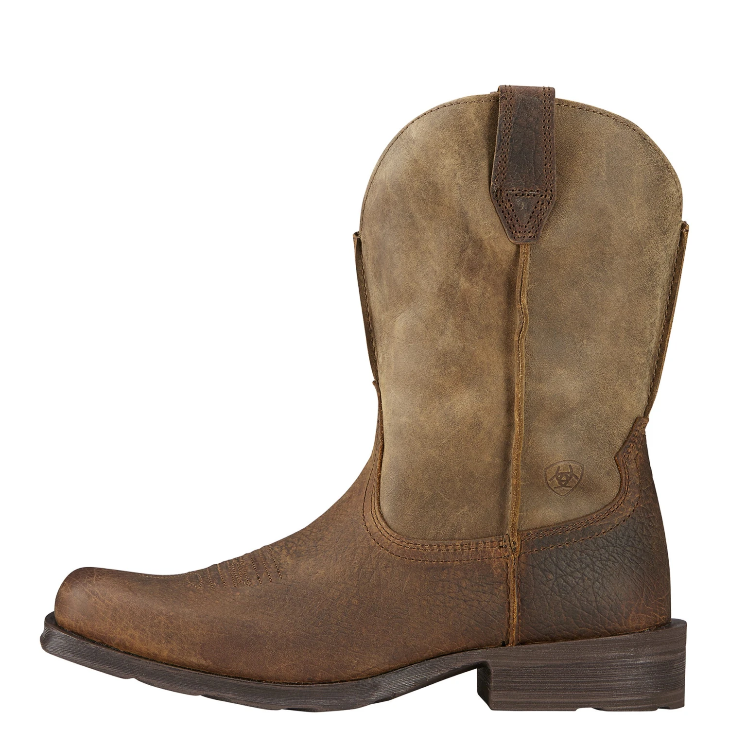 Ariat Boots: Men's 10002317 Rambler 11-Inch Square Toe Cowboy Brown Boots 5 Ariat Boots: Men's 10002317 Rambler 11-Inch Square Toe Cowboy Brown Boots - Image 3