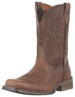 Ariat Boots 10010944 Men's Rambler Phoenix Cowboy Boots -Work Shoe Store 10010944 3 4 front