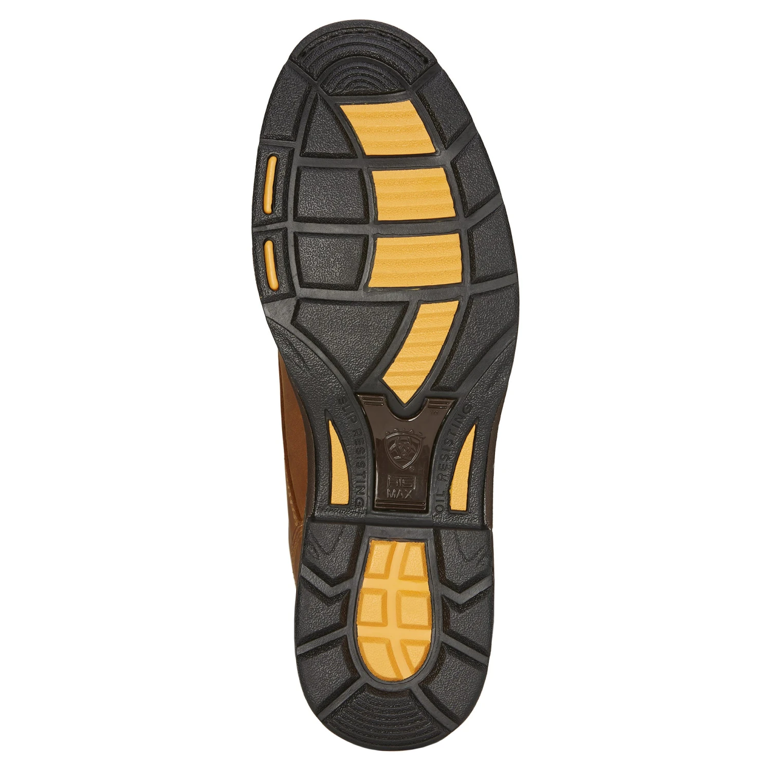 Ariat Boots: Men's 8 Inch Workhog 10016266 Brown Lace Up Work Boots 6 Ariat Boots: Men's 8 Inch Workhog 10016266 Brown Lace Up Work Boots - Image 4