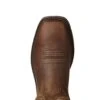 Ariat Boots: Men's 10020059 Brown Groundbreaker 10" Slip Resistant Pull On Work Boots -Work Shoe Store 10020059 2 1