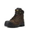 Ariat Boots: Women's 10040405 Dark Brown Steel Toe H20 6" Treadfast Work Boot -Work Shoe Store 10040405 3 4 front