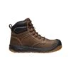 Keen Utility Boots: Men's 1027100 Dark Earth Gum Carbon Fiber Toe Fort Wayne 6" Waterproof EH Work Boot -Work Shoe Store 1027100 m 1 edit