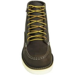 Danner Boots: Men's Brown Moc Toe 15563 Bull Run Soft Toe Work Boots -Work Shoe Store 15563 3 1