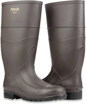 Servus Boots: Men's 18805 Brown Iron Duke Waterproof PVC 15IN Boot 3 Servus Boots: Men's 18805 Brown Iron Duke Waterproof PVC 15IN Boot