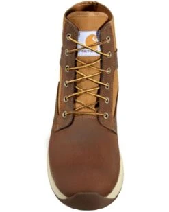 Carhartt Boots: Men's FA5015-M Brown Leather And Nylon Force 5-Inch Soft Toe Sneaker Boot -Work Shoe Store 2000340555 200 p4