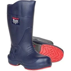 Tingley Boots: Unisex 26256 Blue Red Flite Composite Toe PVC Rubber Boots -Work Shoe Store 26256