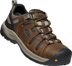 Keen Utility: Men's 1023236 Cascade Brown Orion Blue Flint II Steel Toe Waterproof Work Shoe -Work Shoe Store 2c962bea854618b8d02e8ab3a02ec545 3