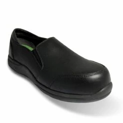 Genuine Grip: Women's Endrina 350 Black Camila Composite Toe Slip On Shoe -Work Shoe Store 350