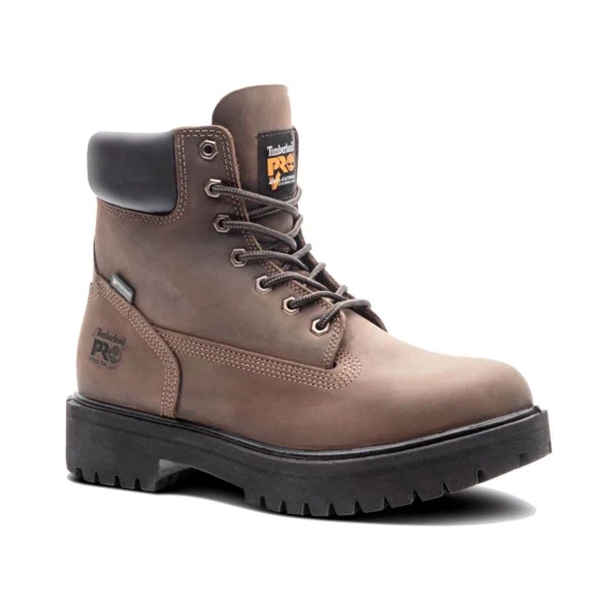 Timberland PRO Boots: Men's 38021 Brown Waterproof EH 6" Steel Toe Boots 3 Timberland PRO Boots: Men's 38021 Brown Waterproof EH 6" Steel Toe Boots