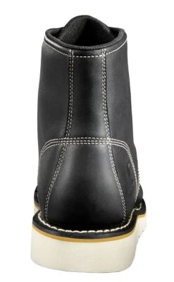 Carhartt Boots: Men's CMW6191 Black Waterproof Wedge Work Boot