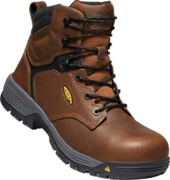 Keen Utility: Men's 1024182 Tobacco Black Chicago 6" Carbon Fiber Work Boot 7 Keen Utility: Men's 1024182 Tobacco Black Chicago 6" Carbon Fiber Work Boot -Work Shoe Store 536bd50c0b6aed3f3a7631face6c5c67 1