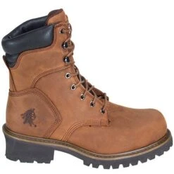 Chippewa Boots: Men's Steel Toe 55025 Brown Insulated EH Work Boots -Work Shoe Store 55025 chippewao 01 1