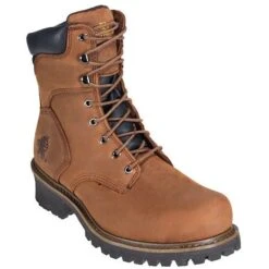 Chippewa Boots: Men's Steel Toe 55026 EH 8 Inch Logger Work Boots -Work Shoe Store 55025 chippewap 01