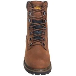 Chippewa Boots: Men's Brown 55068 Insulated Waterproof Boots -Work Shoe Store 55068 chippewaf 01