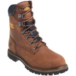 Chippewa Boots: Men's Brown 55068 Insulated Waterproof Boots -Work Shoe Store 55068 chippewap 01