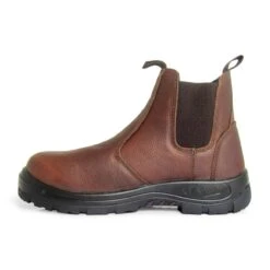 Genuine Grip Boots: Men's 6041 Brown Composite Toe Hercules Twin-Gore Pull On Work Boot 12 Genuine Grip Boots: Men's 6041 Brown Composite Toe Hercules Twin-Gore Pull On Work Boot -Work Shoe Store 6041 3 1