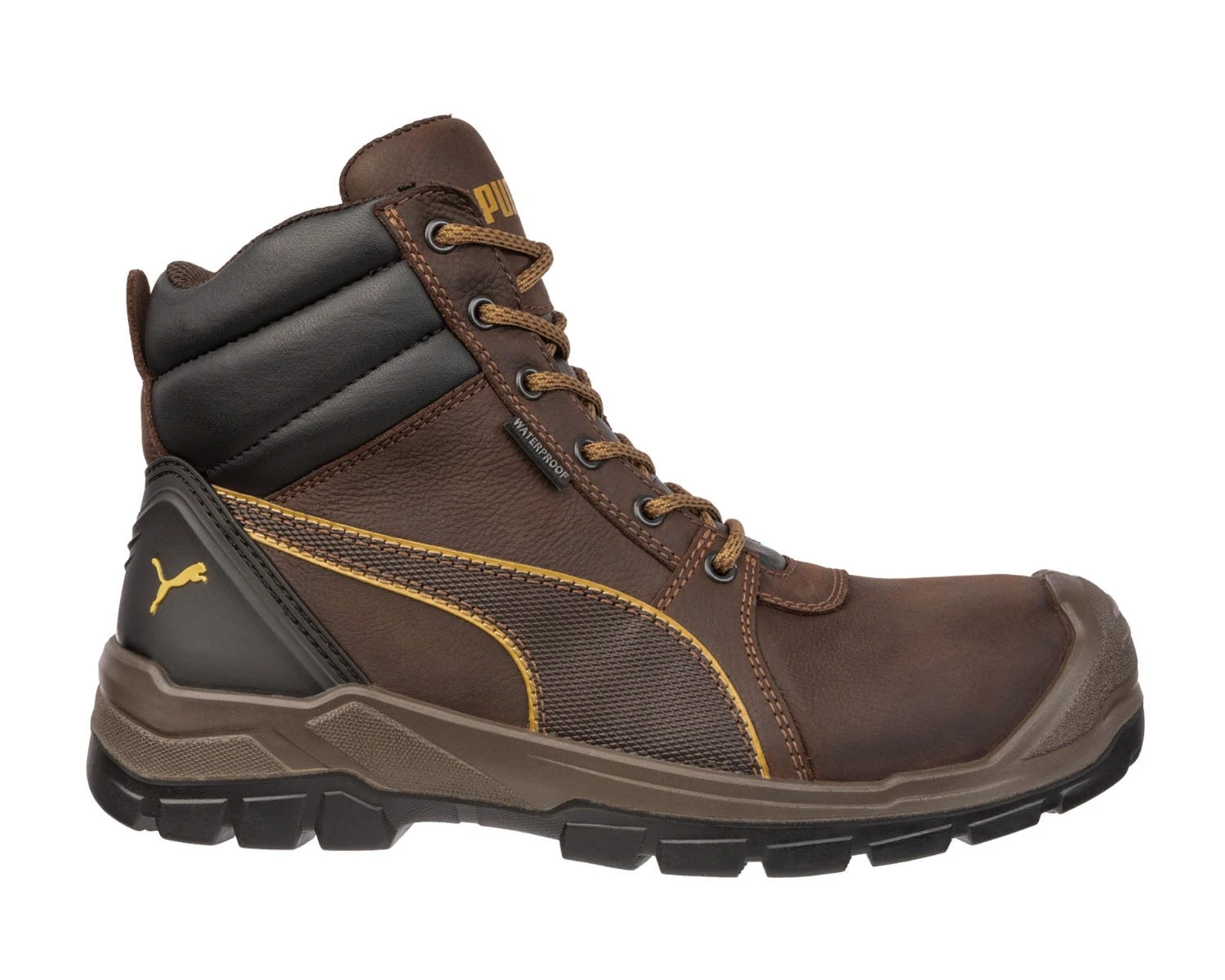 Puma Footwear: Men's 630785 400 Tornado Brown 6 Inch CTX Mid EH WP Boots 3 Puma Footwear: Men's 630785 400 Tornado Brown 6 Inch CTX Mid EH WP Boots