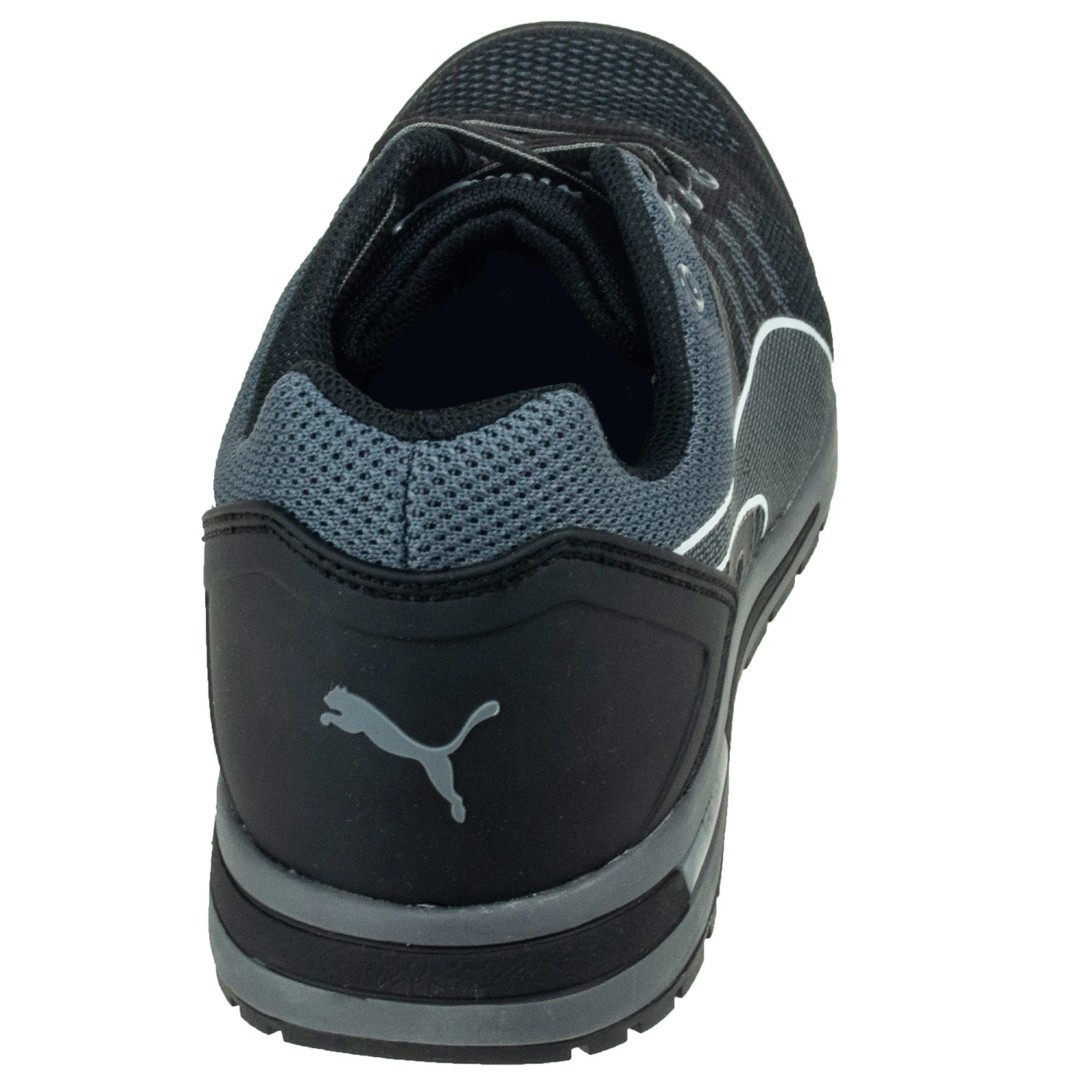 Puma Safety 643165 Men's Elevate Knit Black ESD Steel Toe Tennis Shoes 5 Puma Safety 643165 Men's Elevate Knit Black ESD Steel Toe Tennis Shoes - Image 3