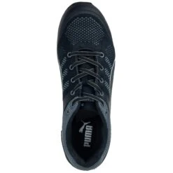 Puma Safety 643165 Men's Elevate Knit Black ESD Steel Toe Tennis Shoes 14 Puma Safety 643165 Men's Elevate Knit Black ESD Steel Toe Tennis Shoes -Work Shoe Store 643165 6