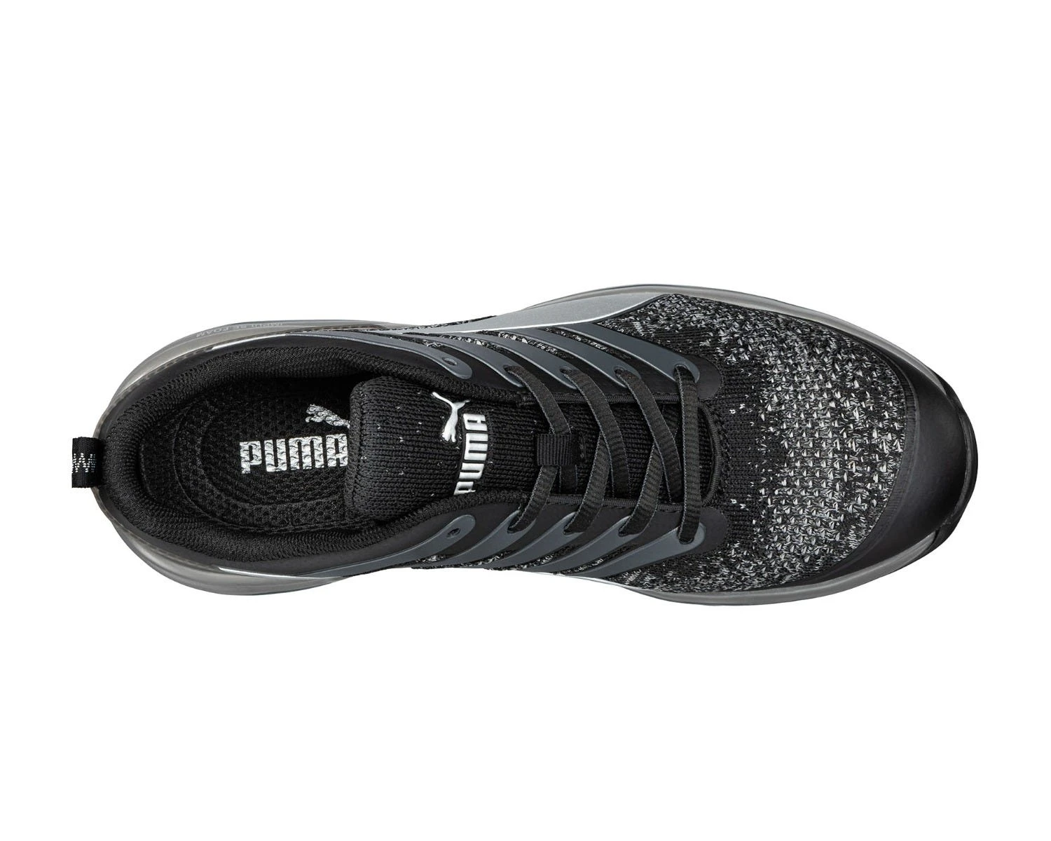 Puma Safety: Men's 644545 Charge Black Low Fiberglass Toe Athletic Work Shoe 5 Puma Safety: Men's 644545 Charge Black Low Fiberglass Toe Athletic Work Shoe - Image 3