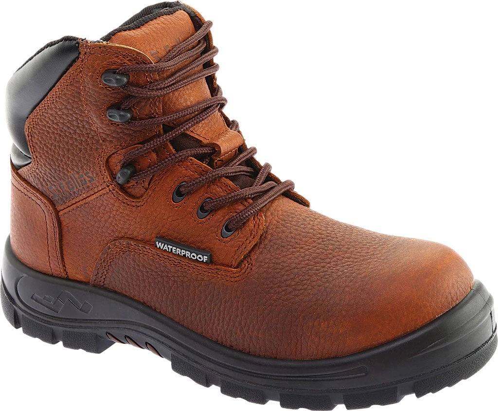 Genuine Grip Boots: Women's 651 Brown Waterproof Composite Toe Poseidon 6-Inch Work Boots 3 Genuine Grip Boots: Women's 651 Brown Waterproof Composite Toe Poseidon 6-Inch Work Boots