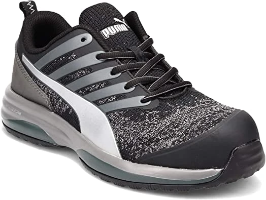 Puma Safety: Men's 644545 Charge Black Low Fiberglass Toe Athletic Work Shoe 8 Puma Safety: Men's 644545 Charge Black Low Fiberglass Toe Athletic Work Shoe - Image 6