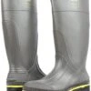 Servus Boots: Men's 75101 Gray Black Steel Toe Waterproof PVC 15IN Boot -Work Shoe Store 75101 2