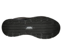 Skechers Shoes: Men's 77125 BLK Black Flex Advantage - Bendon Slip Resistant Athletic Shoe -Work Shoe Store 77125 blk c 1