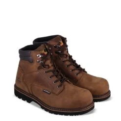 Thorogood Boots: Men's 804-3236 Brown CrazyHorse Composite Toe Work Boot -Work Shoe Store 804 3236 1