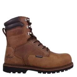 Thorogood Boots: Men's 804-3238 Brown CrazyHorse Insulated Composite Toe Work Boot -Work Shoe Store 804 3238 2 416x416 1