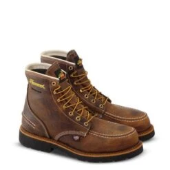 Thorogood Boots: Men's 804-3696 Brown CrazyHorse Steel Toe Work Boot -Work Shoe Store 804 3696 1 416x416 1