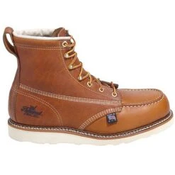 Thorogood Boots: Men's Steel Toe Vibram Sole Work Boots 804-4200 -Work Shoe Store 804 4200 thorogoodo 01