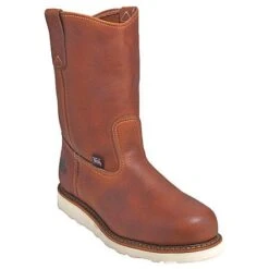 Thorogood Boots: Men's 804-4205 Steel Toe USA Made EH Wellington Boots -Work Shoe Store 804 4205st thorogoodp 01 2