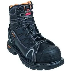 Thorogood Boots: Men's Black Composite Toe 804-6444 EH Work Boots 11 Thorogood Boots: Men's Black Composite Toe 804-6444 EH Work Boots -Work Shoe Store 804 6444st thorogoodp 01 1