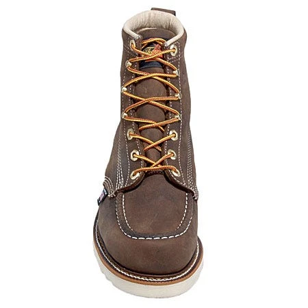Thorogood Boots: Men's Brown Moc Toe 814-4203 USA Made American Heritage Work Boots 4 Thorogood Boots: Men's Brown Moc Toe 814-4203 USA Made American Heritage Work Boots - Image 2