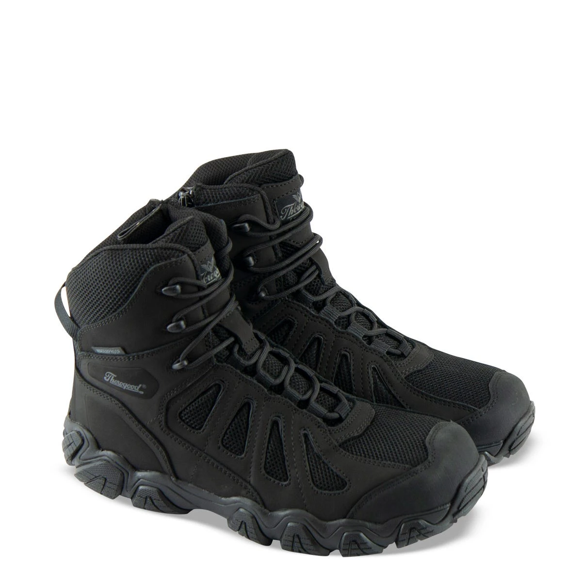 Thorogood Boots: Men's 804-6290 Black Crosstrex Composite Toe Hiker Work Boot 5 Thorogood Boots: Men's 804-6290 Black Crosstrex Composite Toe Hiker Work Boot - Image 3