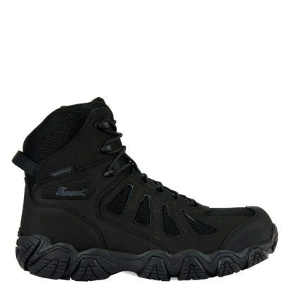 Thorogood Boots: Men's 834-6295 Black Crosstrex Mid Side Zip Waterproof Hiker 5 Thorogood Boots: Men's 834-6295 Black Crosstrex Mid Side Zip Waterproof Hiker - Image 3