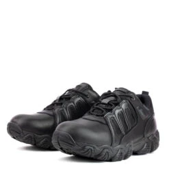 Thorogood Shoes: Men's 834 6386 Black Non Safety Toe Crosstrex Polishable Oxford Work Shoe -Work Shoe Store 834 6386 5