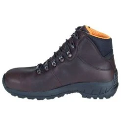Timberland PRO Boots: Men's 85520 TiTAN Brown Trekker EH Alloy Toe Boots -Work Shoe Store 85520st timberlandi 01