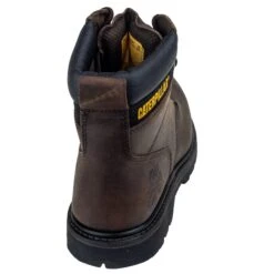 Caterpillar Boots: Men's Steel Toe EH 89586 Brown Boots -Work Shoe Store 89586 3