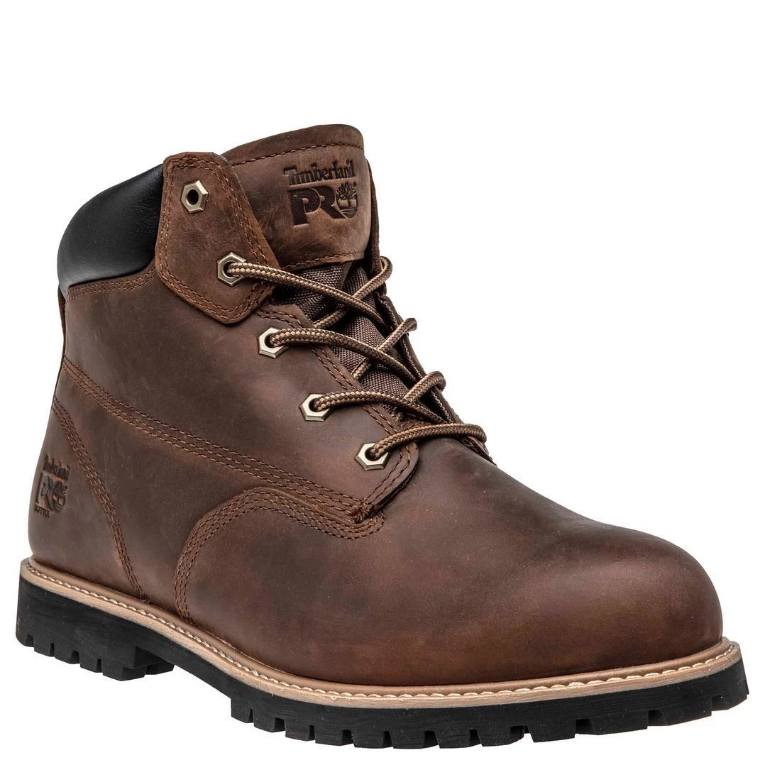Timberland Pro Boots: Men's A1WG2 Brown Gritstone Slip Resistant 6" Work Boot 7 Timberland Pro Boots: Men's A1WG2 Brown Gritstone Slip Resistant 6" Work Boot - Image 5