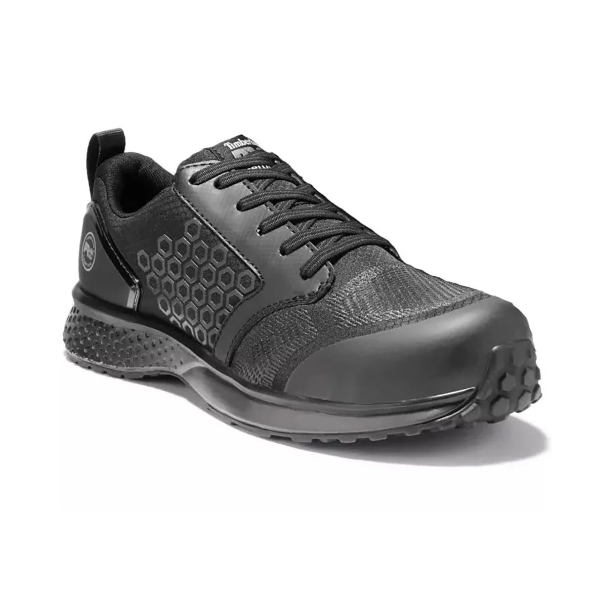 Timberland Pro Shoes: Men's A1ZA2 Black Reaxion Composite Toe Work Shoes 3 Timberland Pro Shoes: Men's A1ZA2 Black Reaxion Composite Toe Work Shoes