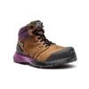 Timberland Pro Boots: Women's A219B Brown Purple Reaxion Composite Toe Waterproof Hiker -Work Shoe Store a219b 2edit