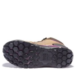Timberland Pro Boots: Women's A219B Brown Purple Reaxion Composite Toe Waterproof Hiker -Work Shoe Store a219b 4edit