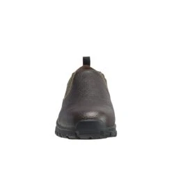 Avenger Shoes: Men's A7000 Flight Brown Alloy Toe Slip On Work Shoes -Work Shoe Store a7000 front 1024x1024 2x