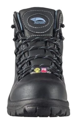 Avenger Boots: Women's A7127 Black Composite Toe EH Framer 6" Work Boot -Work Shoe Store a7127 front 1024x1024 2x