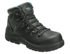 Avenger Boots: Women's A7127 Black Composite Toe EH Framer 6" Work Boot