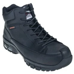 Avenger Boots: Men's Black Composite Toe Work Boots A7248 10 Avenger Boots: Men's Black Composite Toe Work Boots A7248 -Work Shoe Store a7248ct avengerp 01